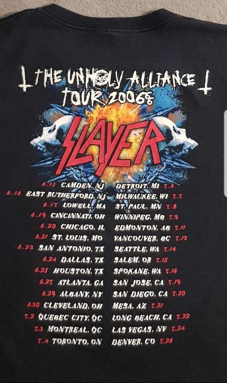 Zdjęcie oferty: Slayer-The Unholy Alliance Tour '06