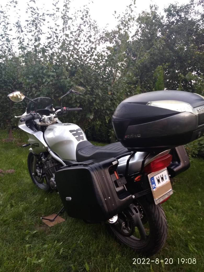 КОФР SHAD YAMAHA XJ600S DIVERSION 2003 ЦІЛИЙ ДВИГУН Z KUFRAMI 8TYS PLN 