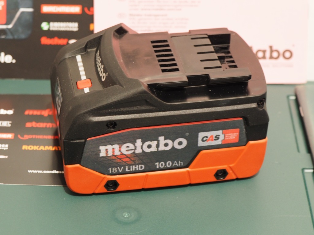 Аккумулятор metabo 18v 10ah