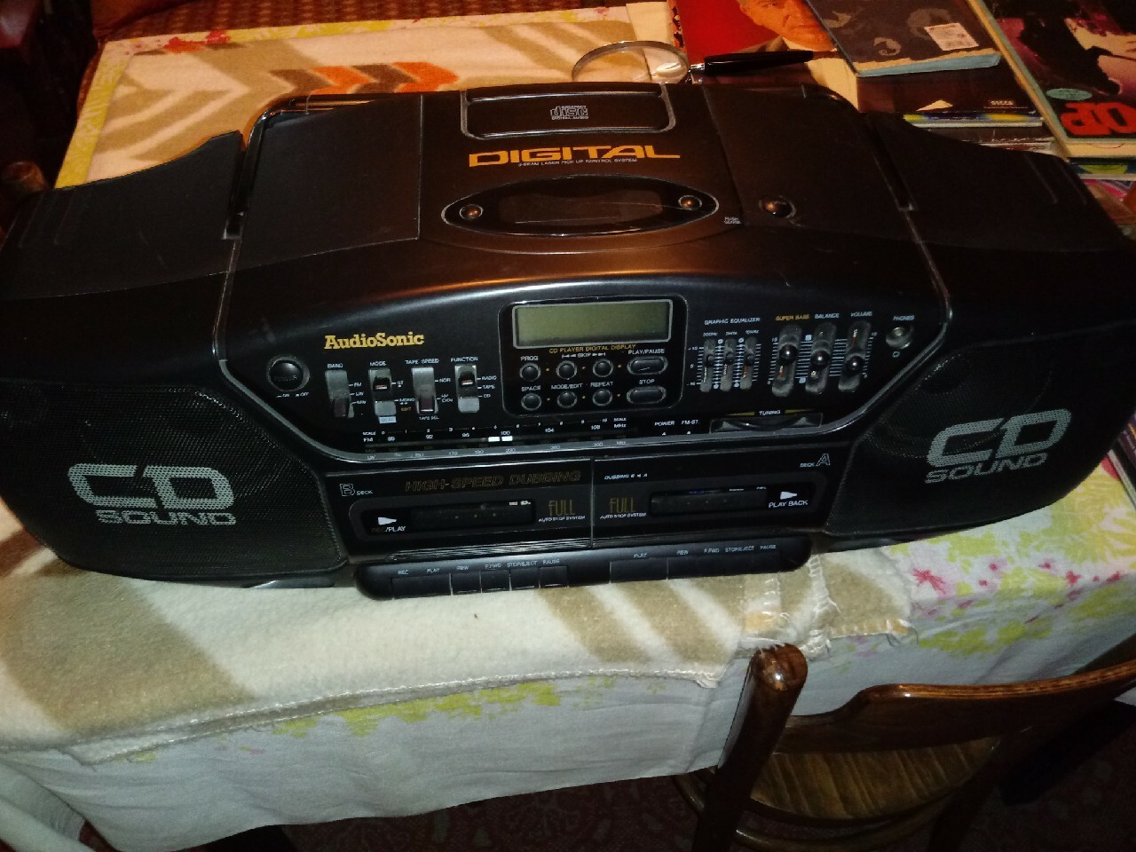 AUDIOSONIC CD 318 BOOMBOX Wolimierz Kup teraz na Allegro Lokalnie