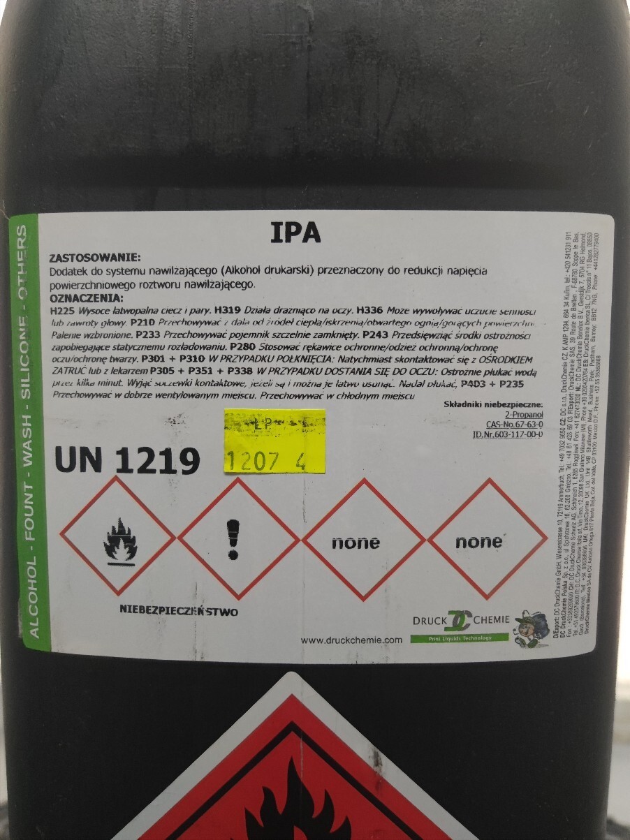 IPA Alkohol 20 litrów | Katowice | Kup teraz na Allegro Lokalnie