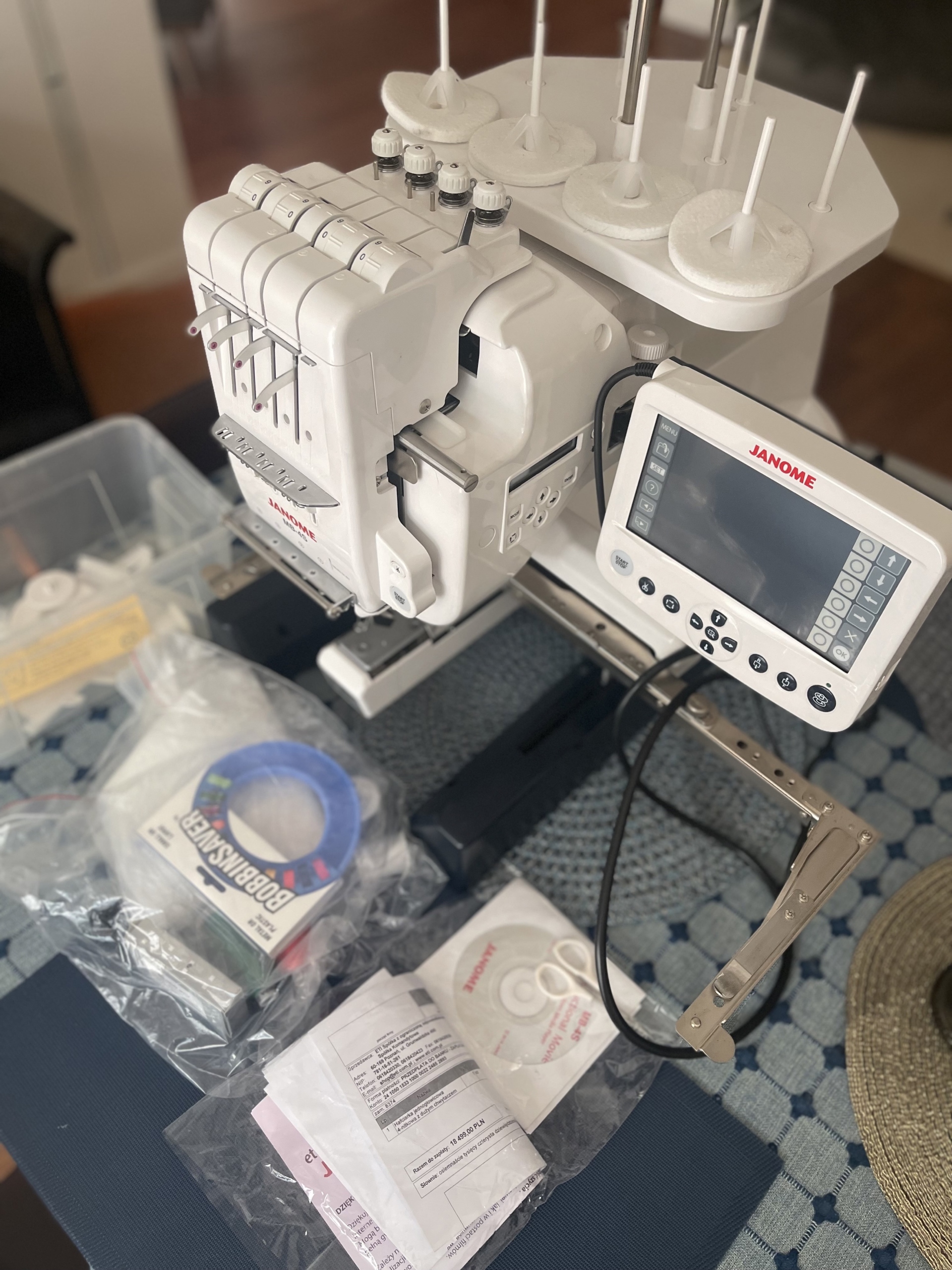 Hafciarka Janome MB4S Zielona gora Ogłoszenie na Allegro Lokalnie