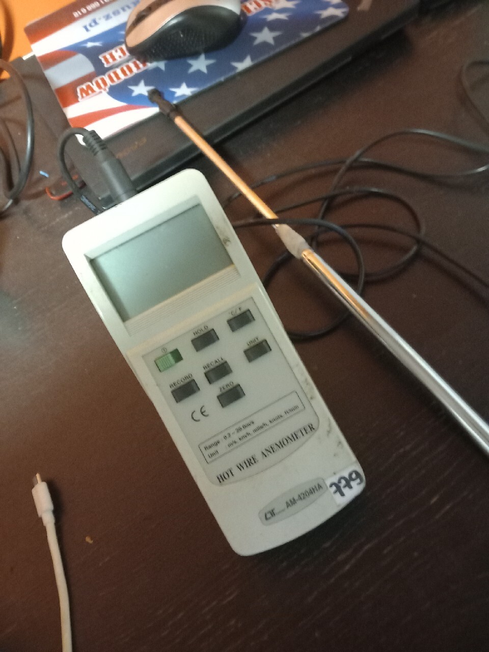 Luton AM-4204 Electonic Hot Wie Anemomete Along With