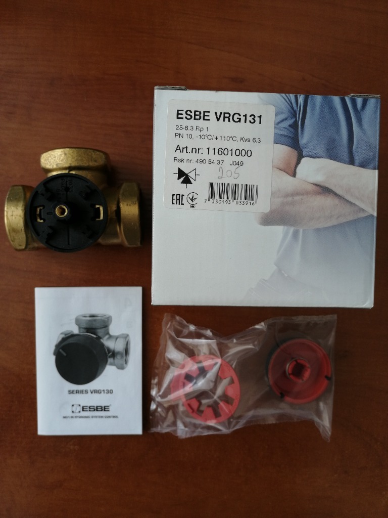 ESBE VRG 131 zawor trojdrogowy, mieszajacy DN25 | Warszawa | Kup teraz ...