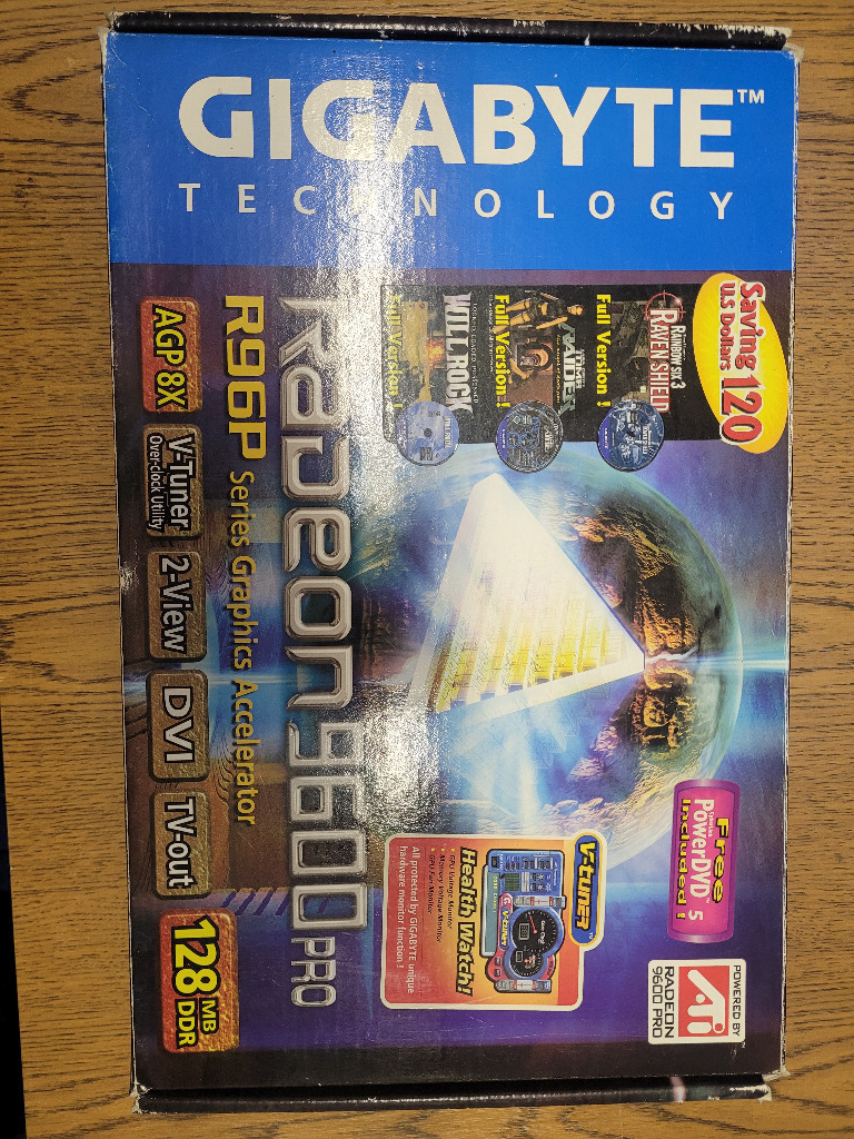 ATI Radeon 9600 Pro 128 MB pudełko gry | Konstantynów Łódzki ...