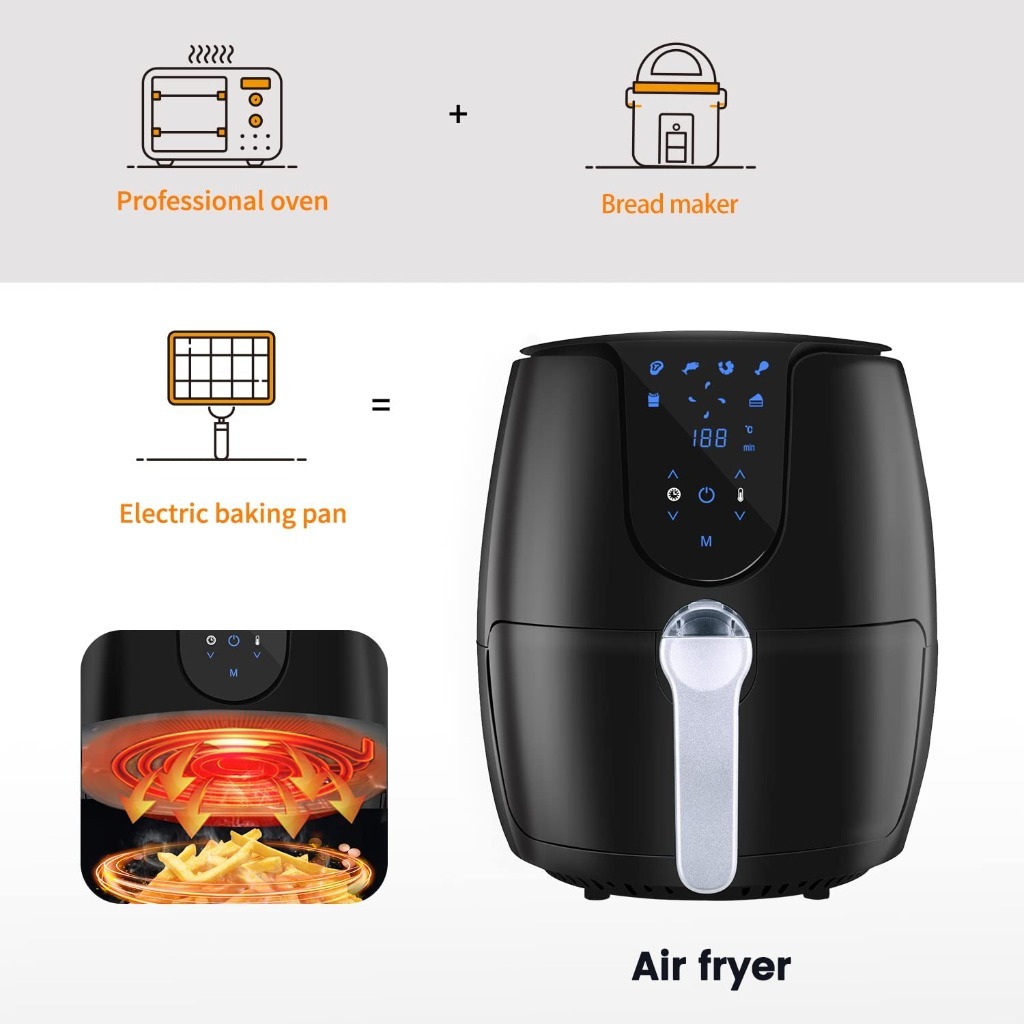 VPcok air fryer lq2507b Frytkownica beztłuszczowa Polkowice Kup teraz na Allegro Lokalnie