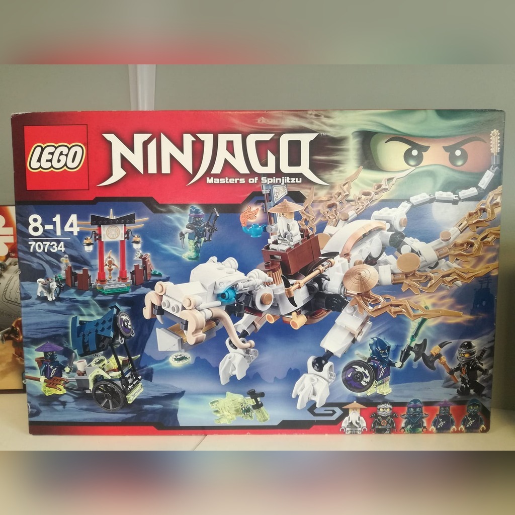 LEGO NINJAGO 70734 NOWY SMOK MISTRZA WU | Oborniki | Kup teraz na ...