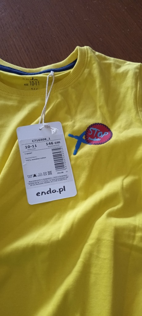 Zdjęcie oferty: Spodenki + t-shirt nowe Endo Next 146 cm 11 lat