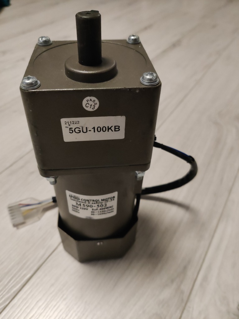 220V AC Stepless Inverter Motor M590-502 Single Phase Adjustable Speed ...
