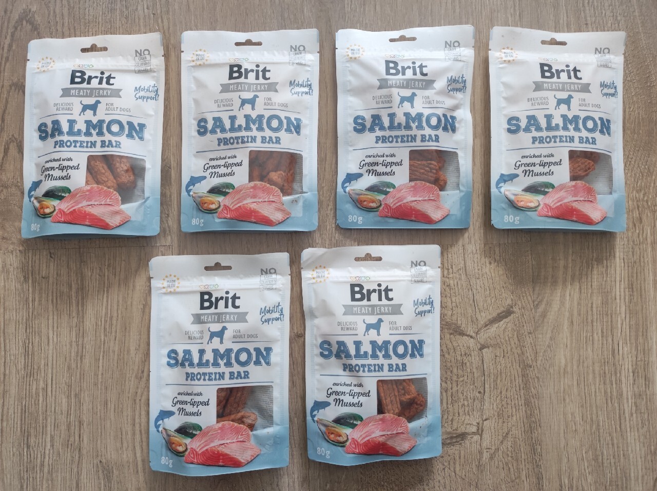 Brit Meaty Jerky Salmon Protein Bar 80g Kedzierzyn kozle Kup teraz