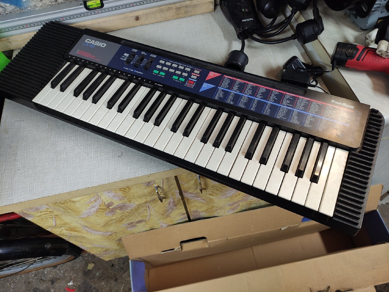 Keyboard Casio CA110 + pudełko + zasilacz Wyrazów Kup teraz na