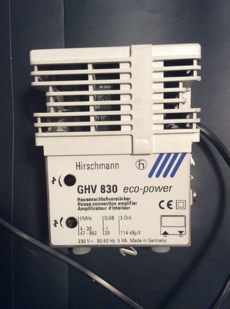 Wzmacniacz antenowy Hirschmann GHV 830 eco-power | Warszawa | Kup teraz ...