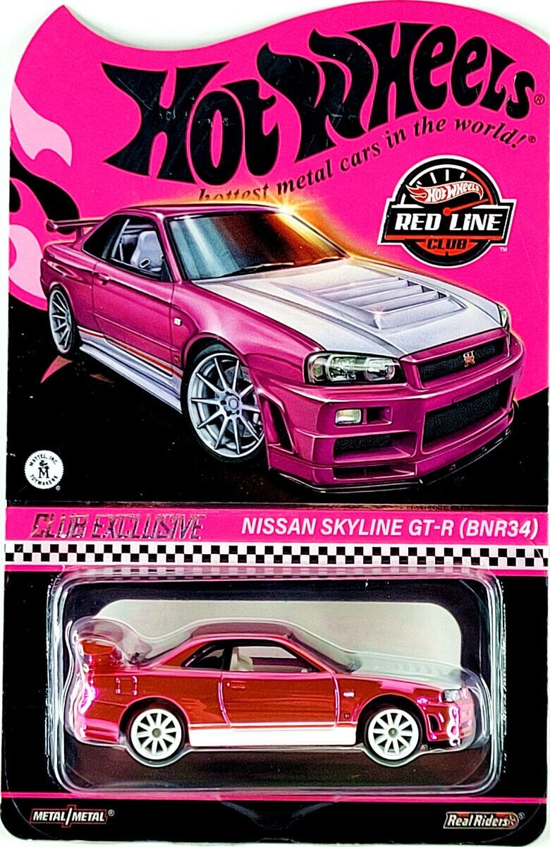Nissan Skyline GT-R (R34) Hot Wheels RLC 1:64 (074299057854