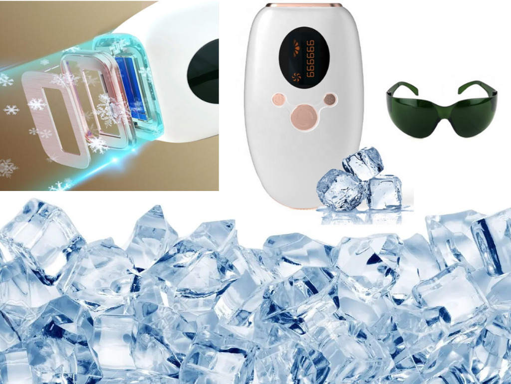 DEPILACJA ICE DEPILATOR IPL LASER OKULARY do 6mies Zgierz Kup teraz