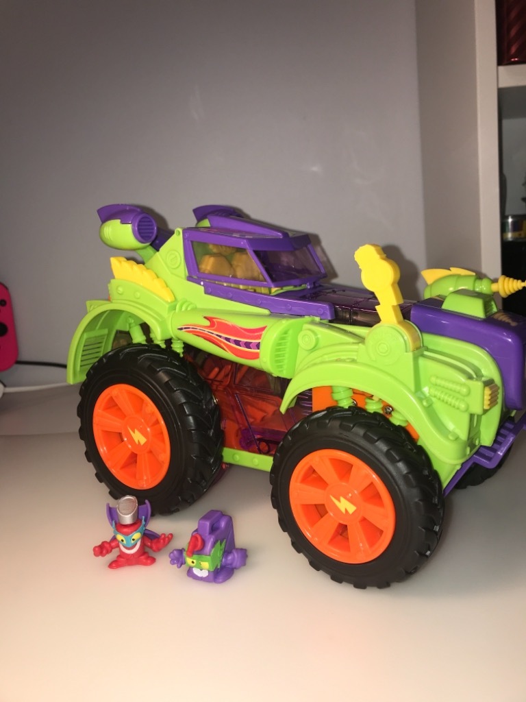 Super Zings auto truck monster roller +2 figurki Kościan Kup teraz