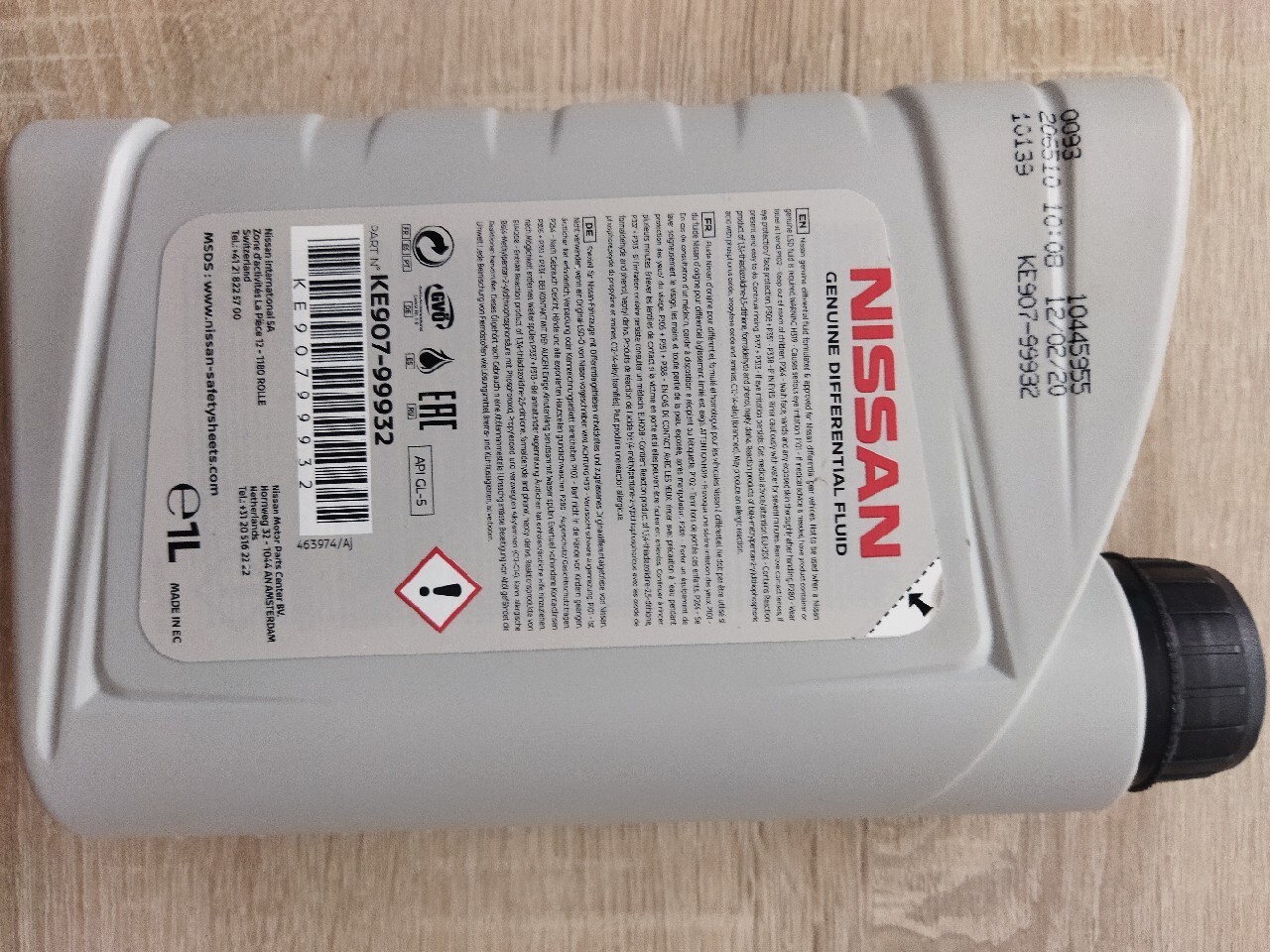 Nissan KE907-99932 1litr olej przekładniowy OE | Reguły | Kup teraz na ...