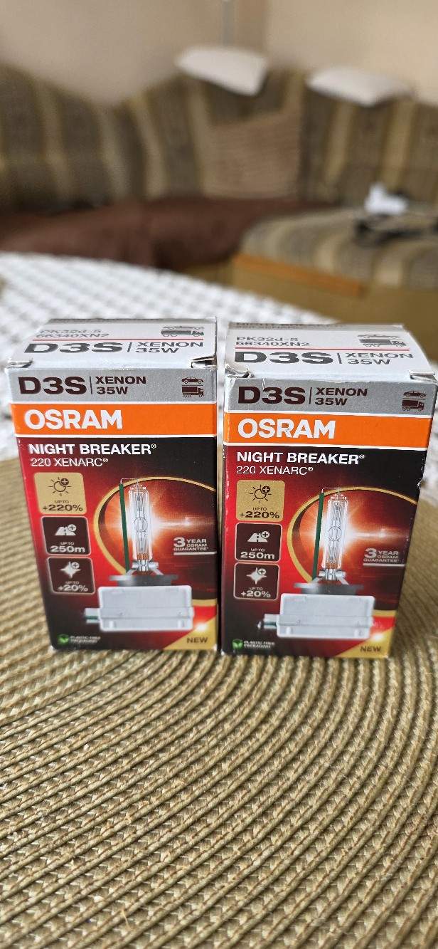 ЛАМПОЧКА OSRAM, ЛАМПОЧКА КСЕНОН D3S 