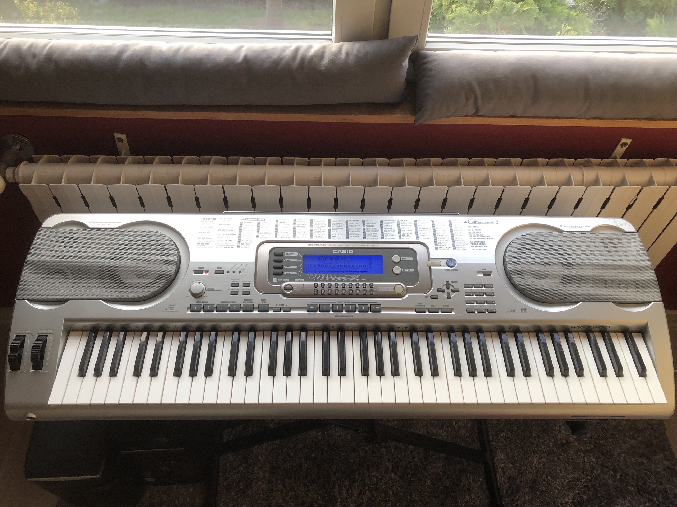WSPANIAŁY Keyboard Casio WK3500 Zgorzelec Kup teraz na Allegro