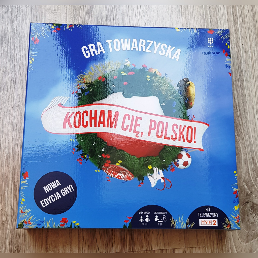 Kocham Cie Polsko Gra Planszowa Hit Jak Nowa Kup Teraz Za 39 90 Zl Opole Allegro Lokalnie