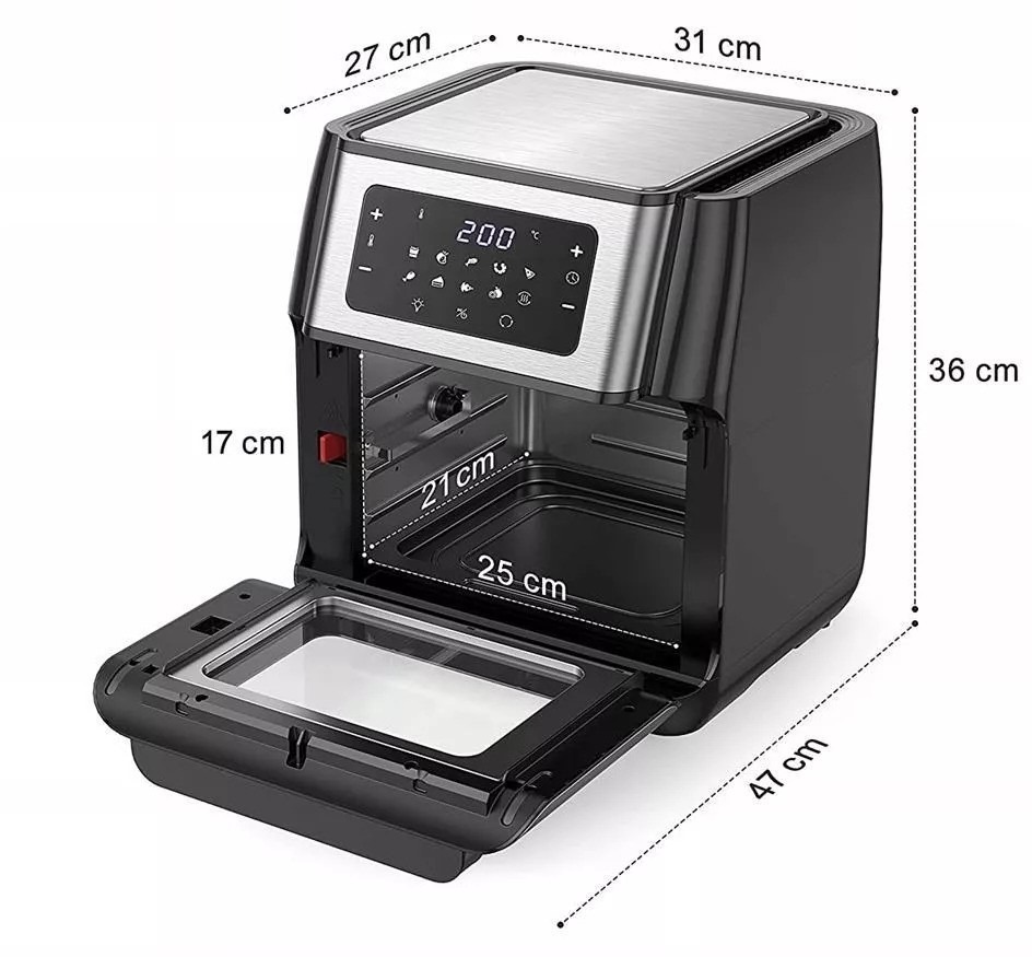 Frytkownica piekarnik INNSKY 1500W 10L Air Fryer Nowy Sącz