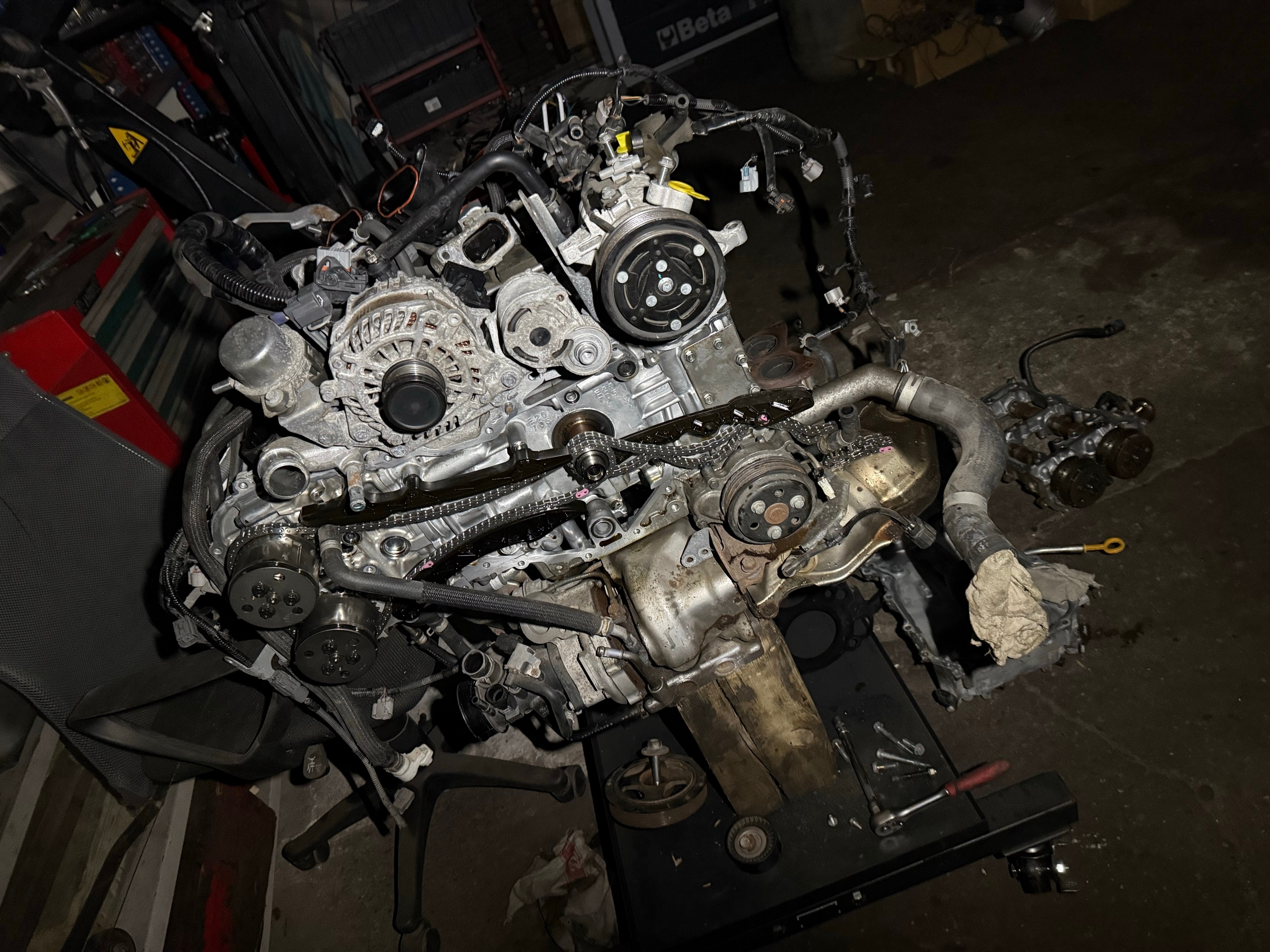 ДВИГУН SUBARU WRX FA20 ПОШКОДЖЕНИЙ 