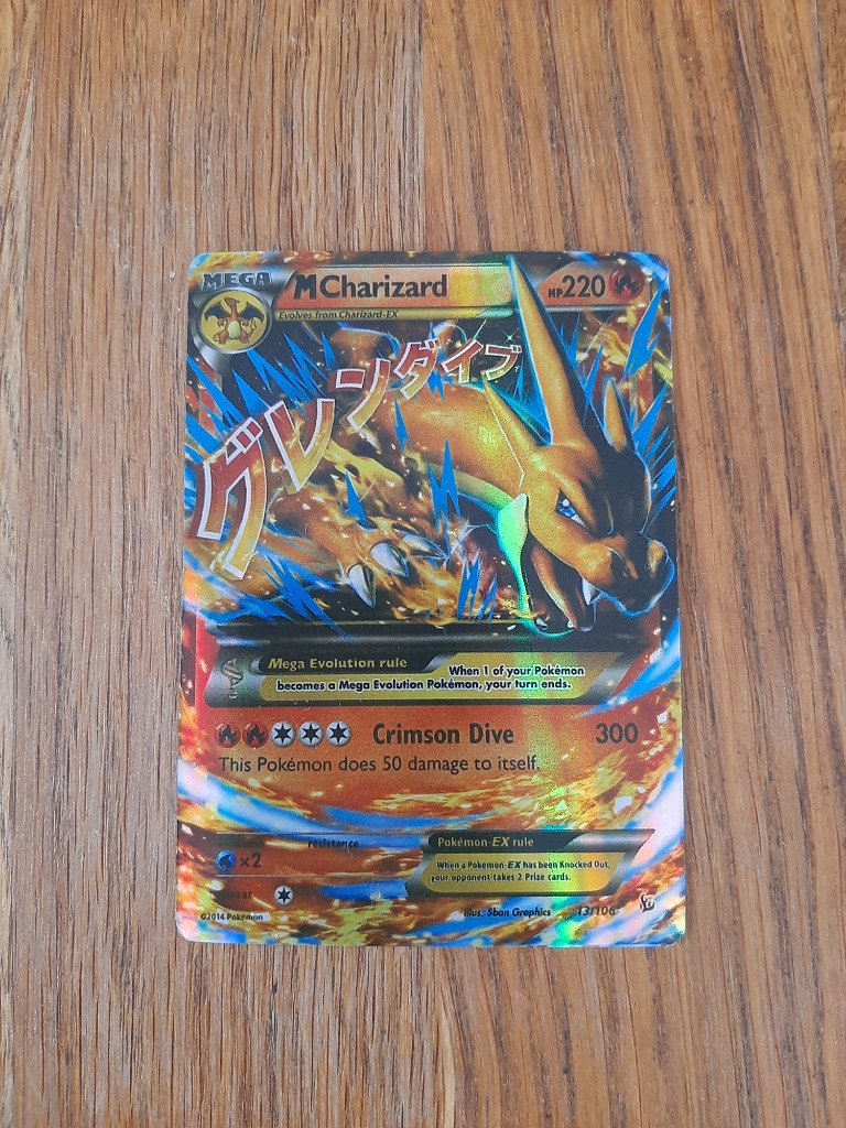 bearcat Charizard EX Pokémon TCG: Charizard Ex Super Premium Collection - Numer