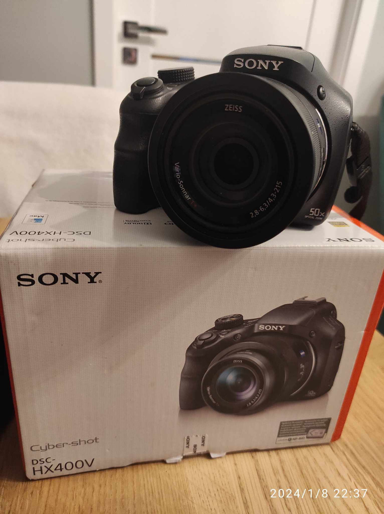 DSC-HX400V 純正ｶﾊﾞｰ&SONY SDXC TOUGH32GB - カメラ