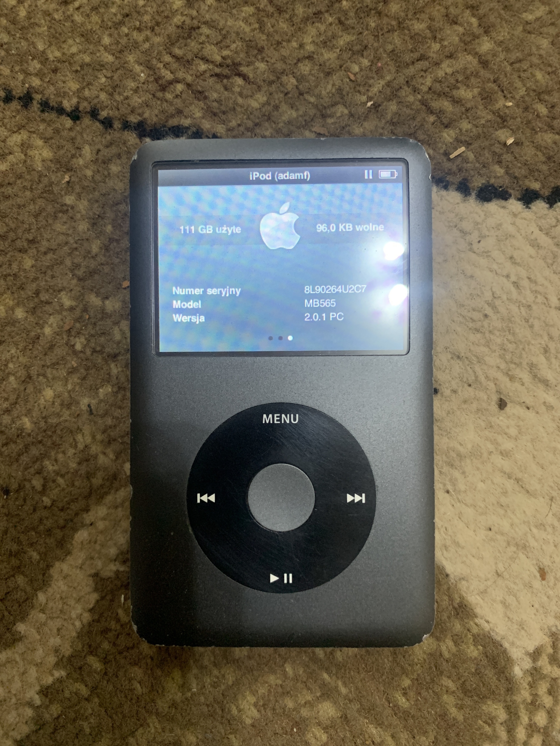 IPOD 120GB greyfree.com