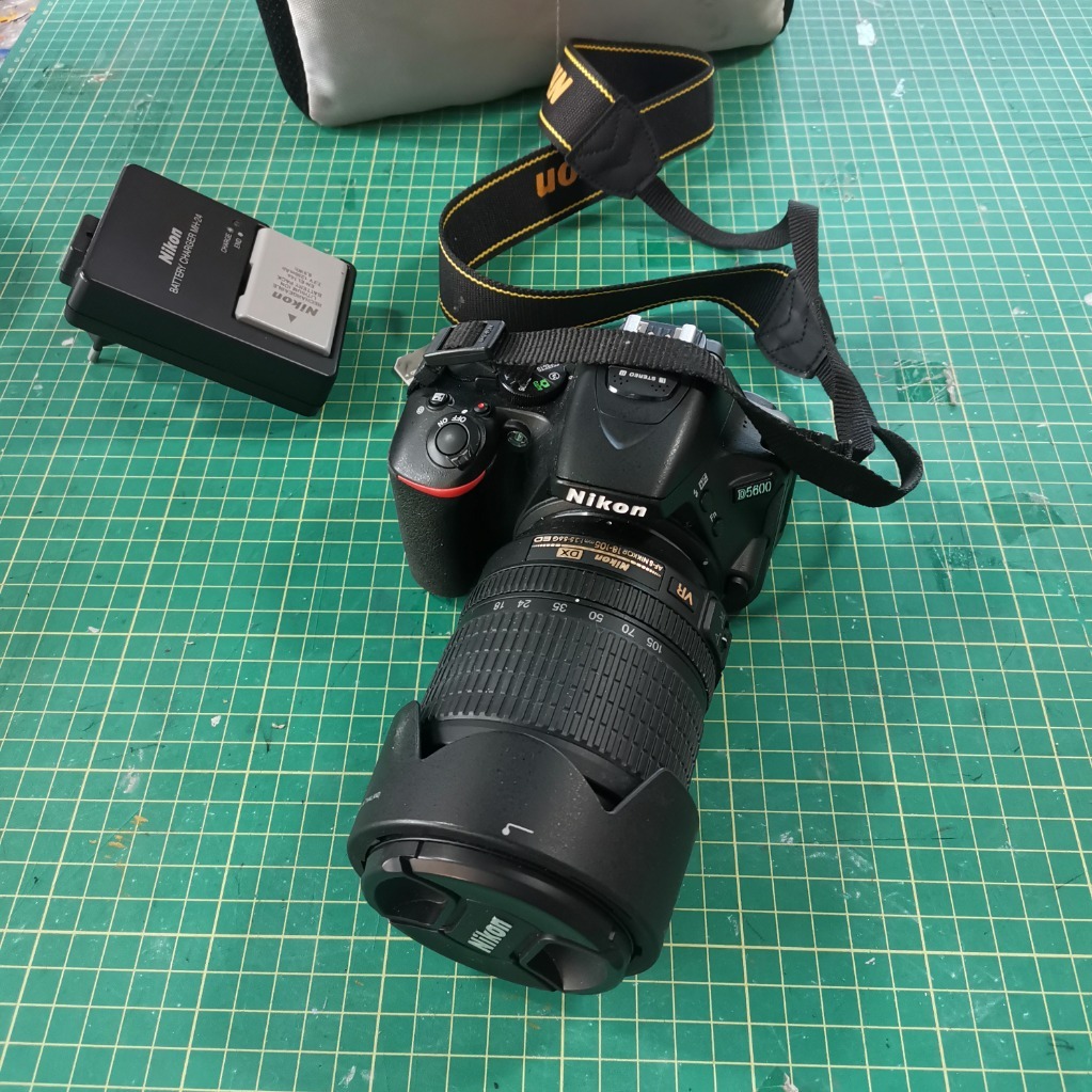 Nikon D5600 + obiektyw 18105 + karta 128 GB Lublin Kup teraz na