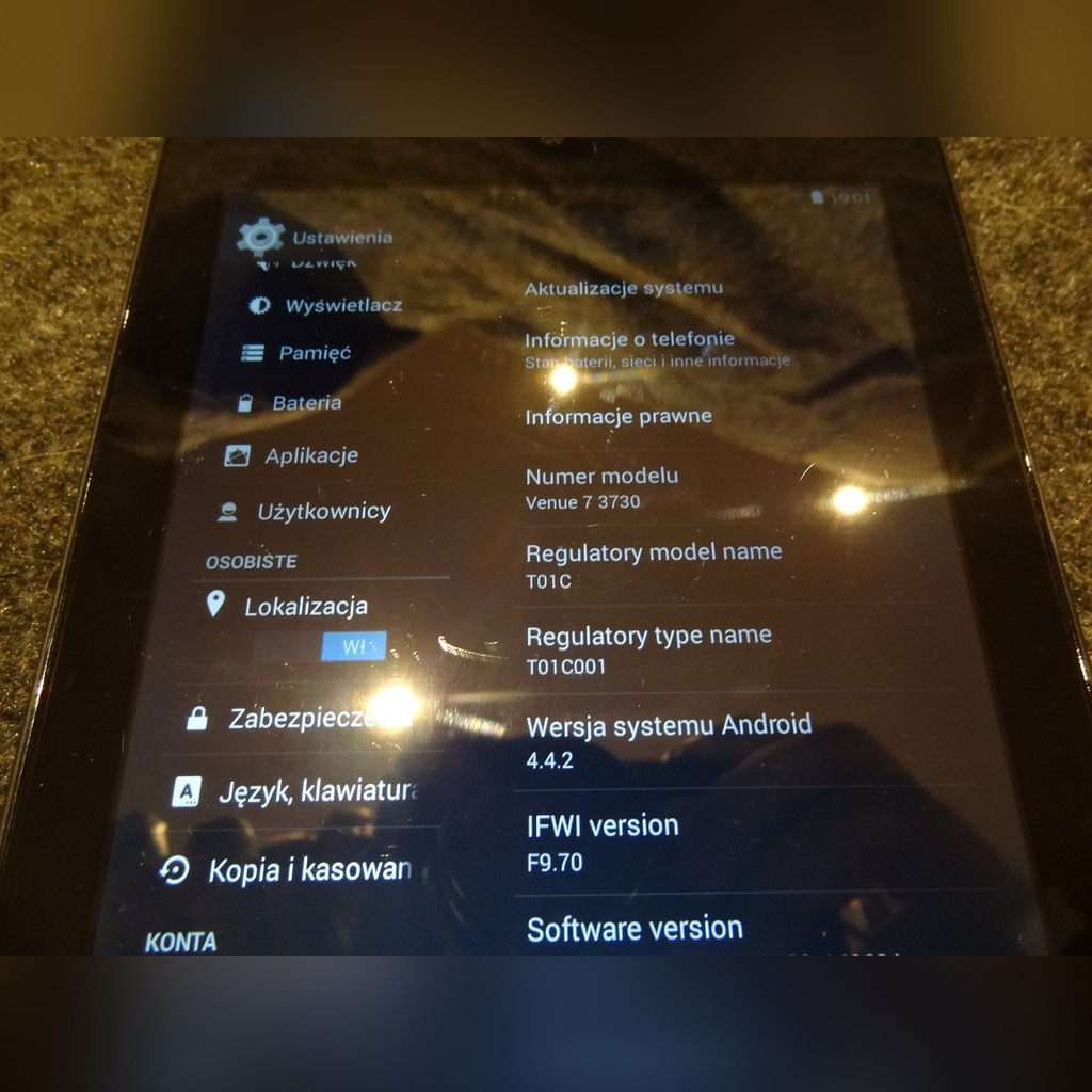 Tablet Dell T01C Poznań Kup teraz na Allegro Lokalnie