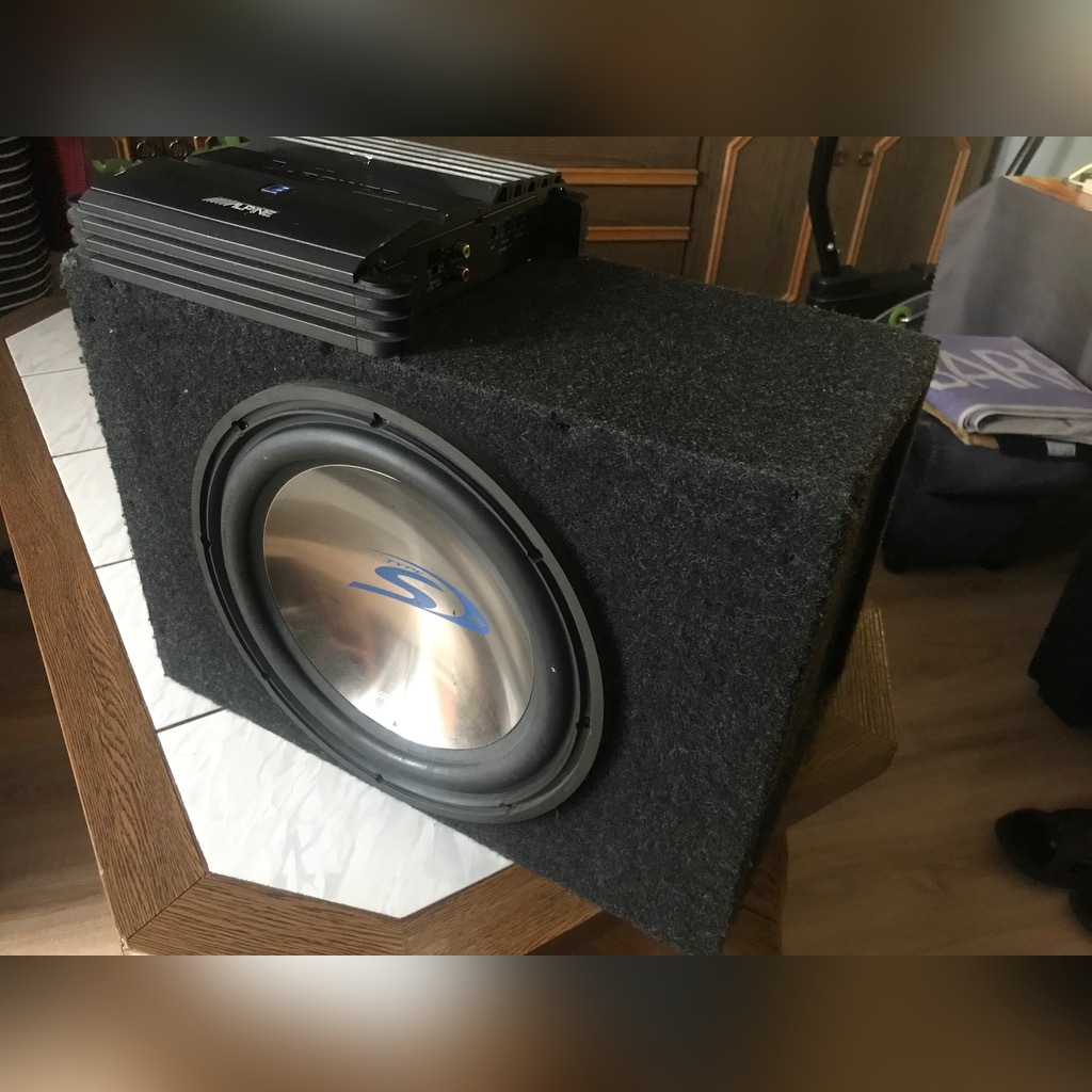 Subwoofer Alpine Type S12 + wzmacniacz mrp m450 Dzierżoniów Kup