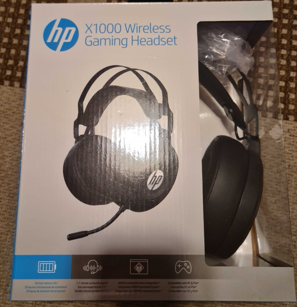 Bezprzewodowe słuchawki HP X1000 Wrocław Licytacja na Allegro Lokalnie