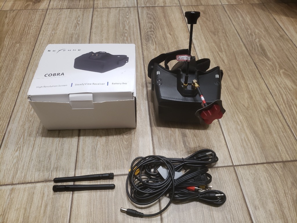 Gogle fpv Skyzone Cobra X V2 dron anteny prodrone Gdańsk Kup teraz