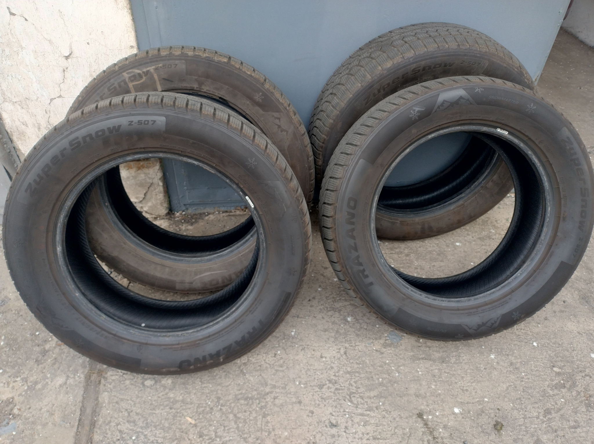 ШИНИ ЗИМОВІ TRAZANO ZUPER SNOW Z-507 2024 O ROZM. 225/60R17 - 4SZT. 