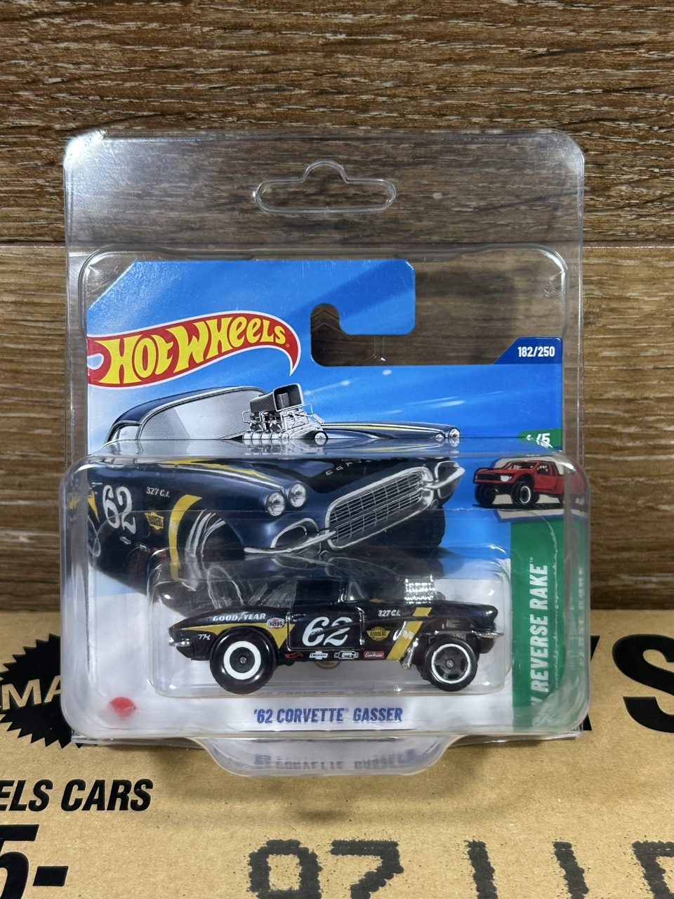 ホットウィール 62 CORVETTE GASSER STH＆レギュラー Hot Wheels 62 Corvette Gasser Sth - Niska cena na Allegro