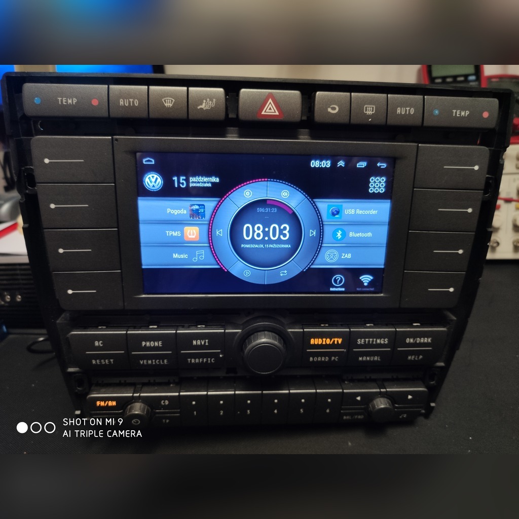 RADIO NAWIGACJA ZAB VW PHAETON ANDROID Łódź Kup teraz na Allegro