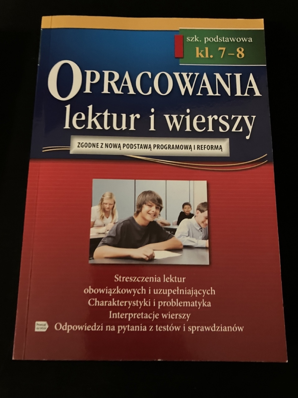 Streszczenie Lektur Klasa 7 8 Opracowanie lektur i wierszy kl. 7 - 8 | Poznań | Kup teraz na Allegro