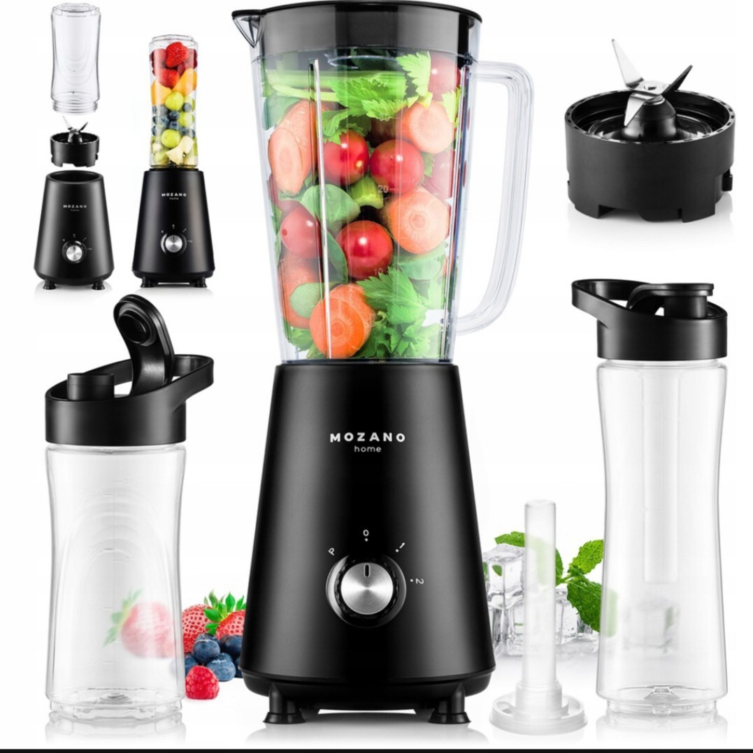 Blender kielichowy Mozano Nutri Sport 450 W czarny | Wałbrzych | Kup ...