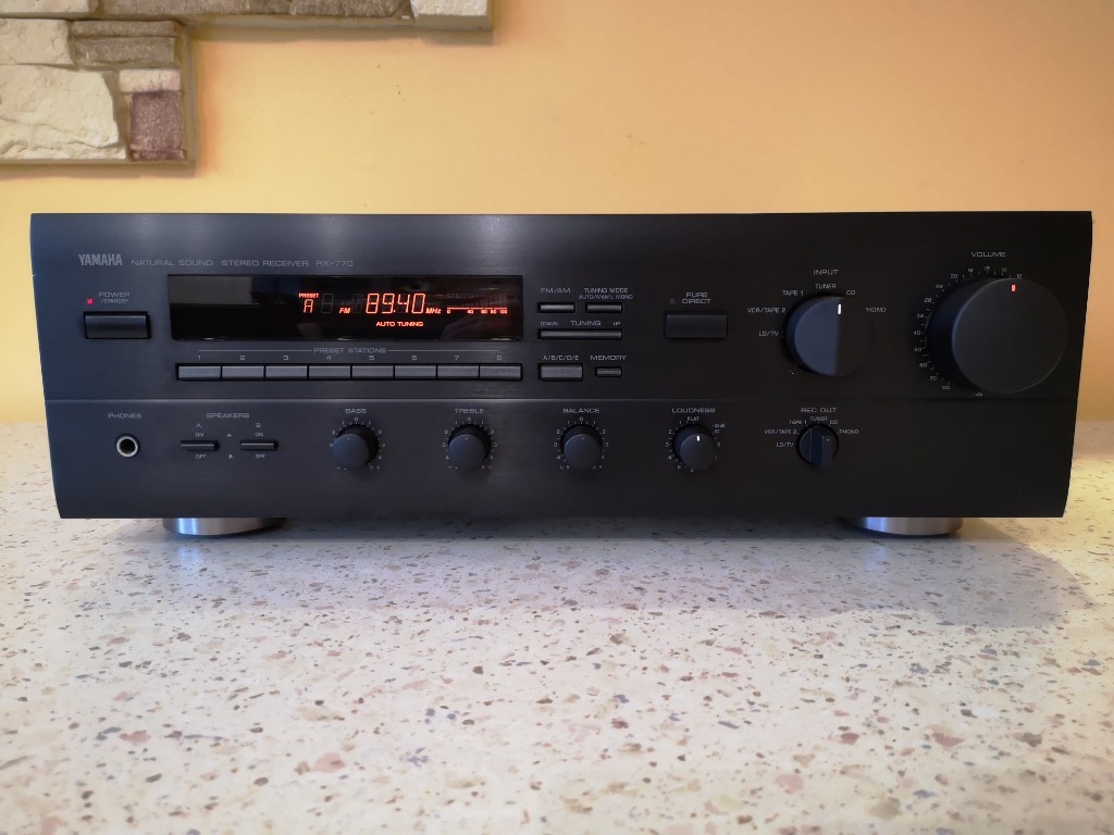 Amplituner Yamaha RX770 Wzmacniacz Stereo Radio Zgorzelec Kup