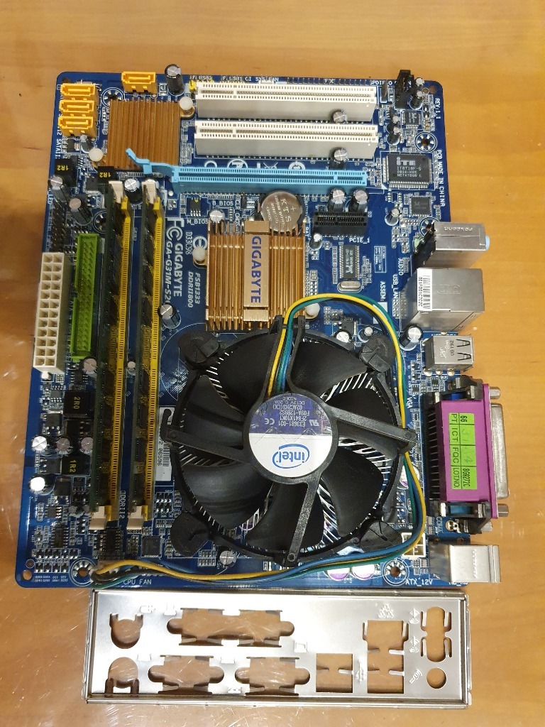 Płyta główna GAG31MS2C + 2x1GB DDR2 + CPU E5200 Poznań Kup teraz