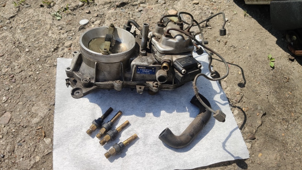 Wtrysk KE-jetronic Mercedes W124 M102 2.3 230E | Bytom | Kup teraz na ...