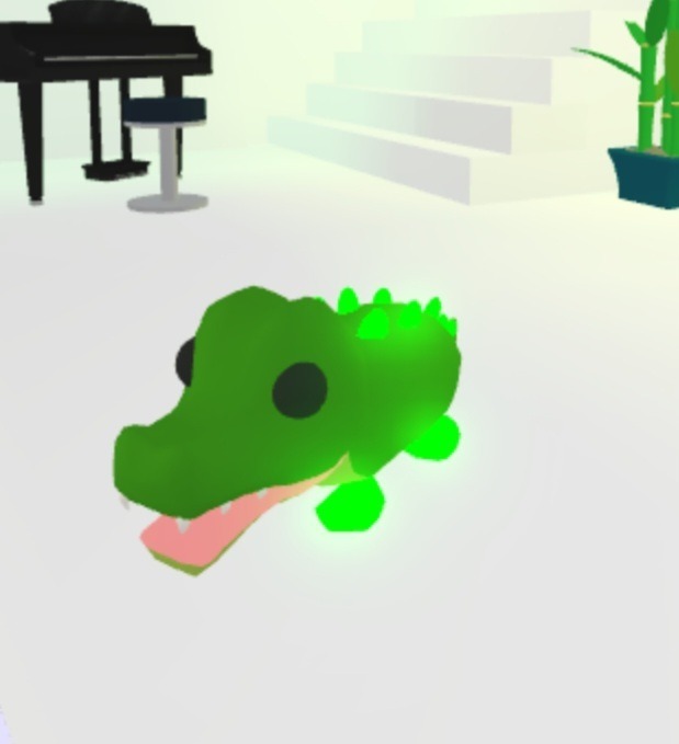 Adopt me! Crocodile neon, fly, ride full g. | Słupsk | Kup teraz na