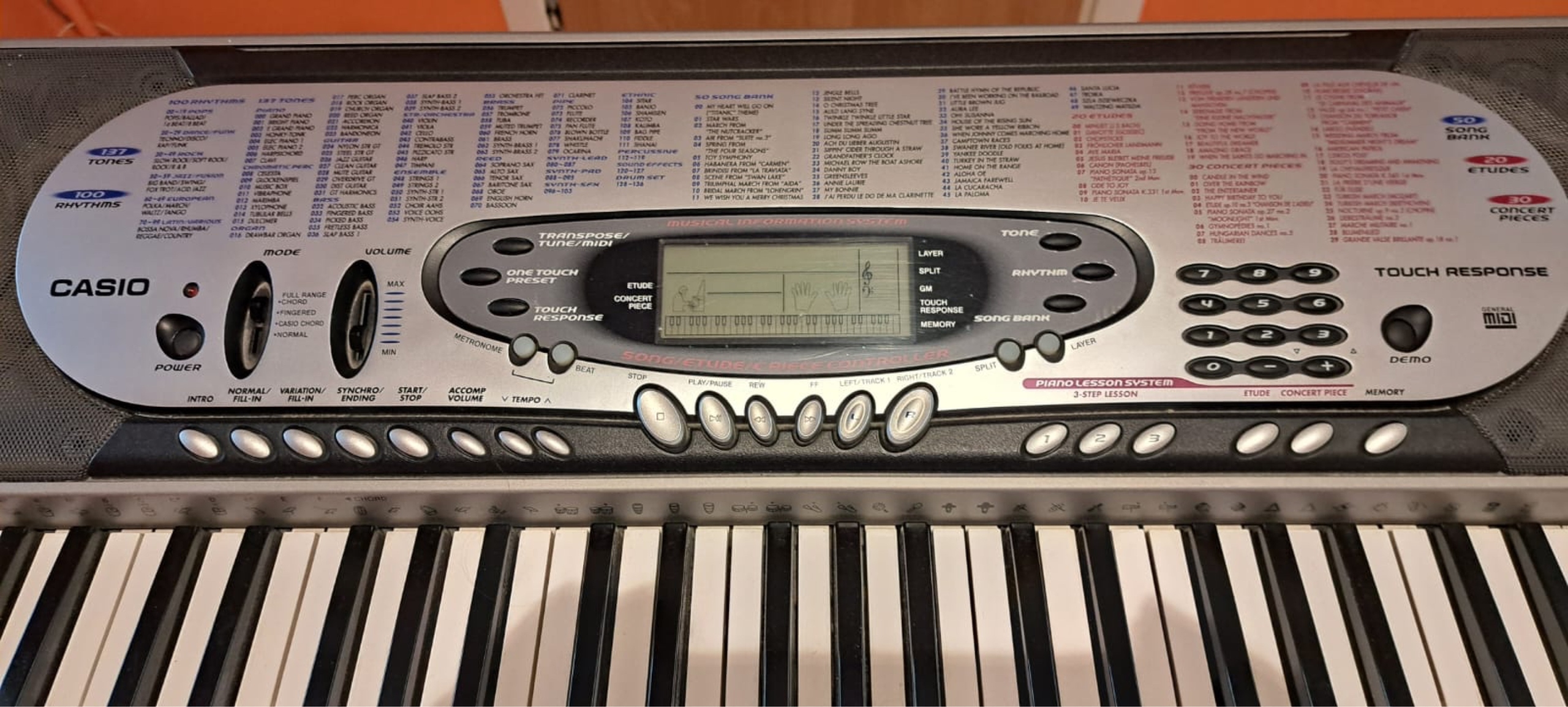 Keyboard Casio Ctk 573 Niska cena na Allegro.pl
