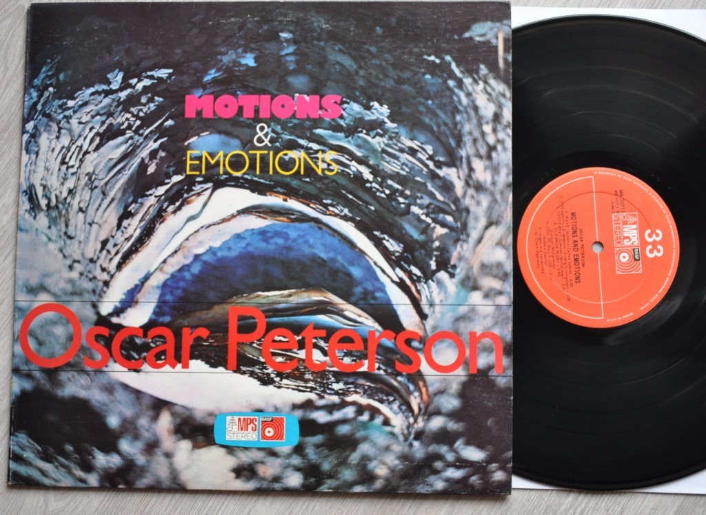 欧LP Oscar Peterson Motions &amp;amp; Emotions 0212831MSW MPS Records /00400 Oscar Peterson – Motions & Emotions – Vinyl (LP, Album