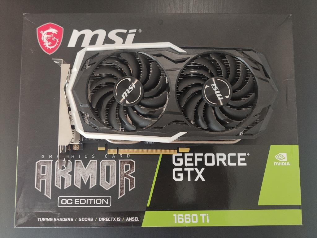 MSI GeForce GTX 1660 Ti Armor OC Edition 6GB GDDR6 | Radom | Kup teraz ...