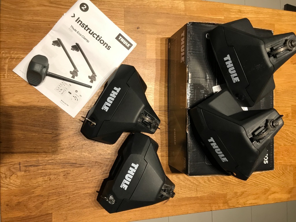 Thule Evo Clamp 7105 stopy bagażnika bez relingu Kraków Kup teraz