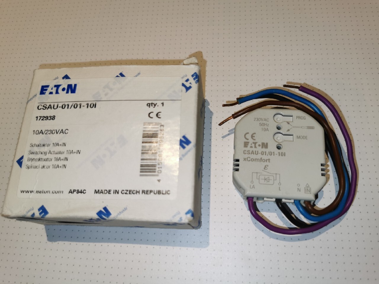 Attuatore Radio XComfort Per Tapparelle - CJAU-01/02 Controllo Motori 230V - Foto 5
