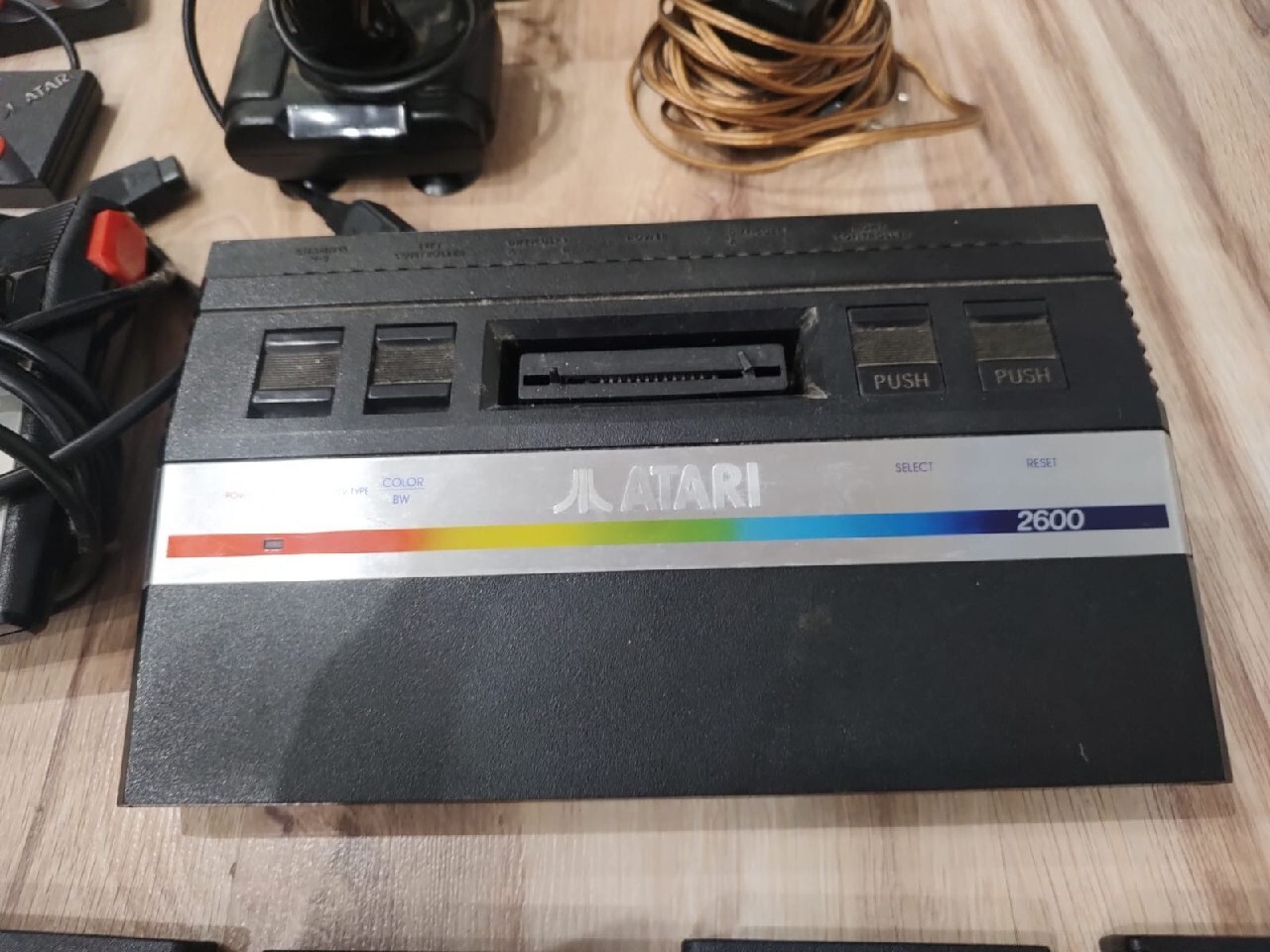 Konsola Atari 2600 plus gry i pad, Wrocław