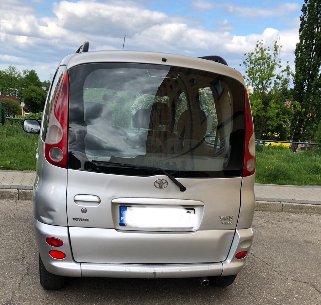 Toyota Yaris Verso 2002 1 3 Benzyna Cena 4099 00 Zl Siemianowice Slaskie Allegro Lokalnie