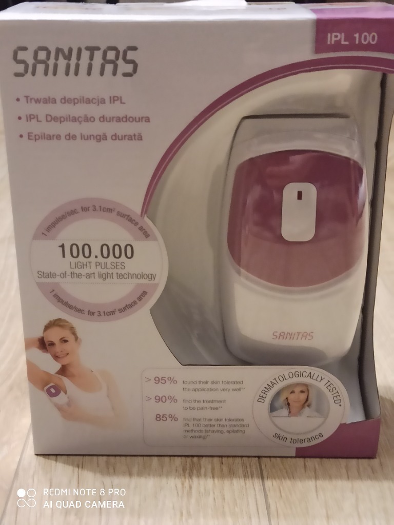Depilator laserowy SANITAS IPL 100 Kraków Kup teraz na Allegro Lokalnie